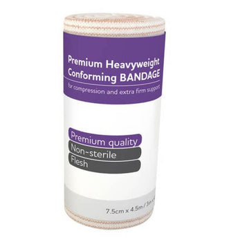 Aero Premium Heavy Weight Conforming Bandages 7.5cm x 4.5M
