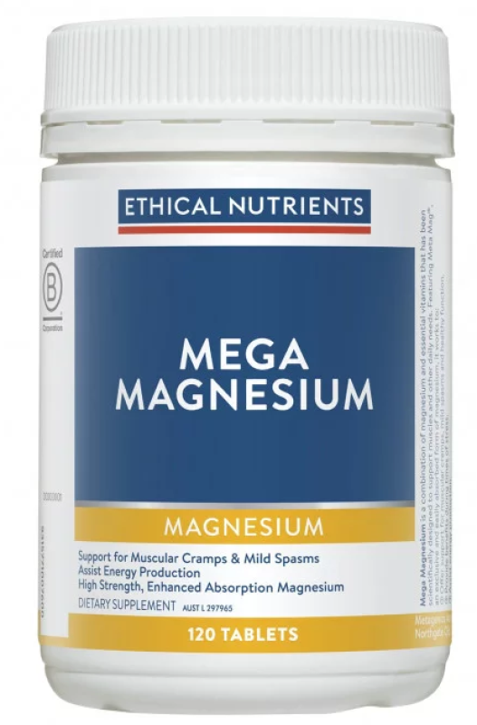 Ethical Nutrients Mega Magnesium Tablets 120