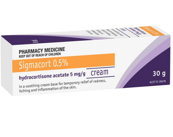 Sigmacort Cream 0.5% 30g