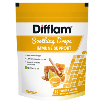 Difflam Soothing Honey & Lemon 20 Drops