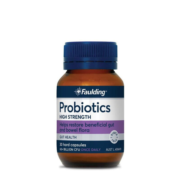 Faulding Probiotic High Strength 65 Billion 30 Capsules