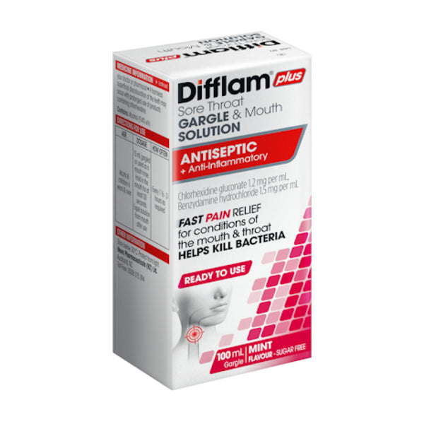 Difflam-C Anti-Inflammatory Antiseptic Gargle Solution - 100ml