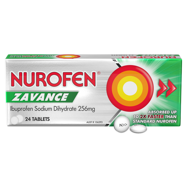 Nurofen Zavance 200mg Tablets 24