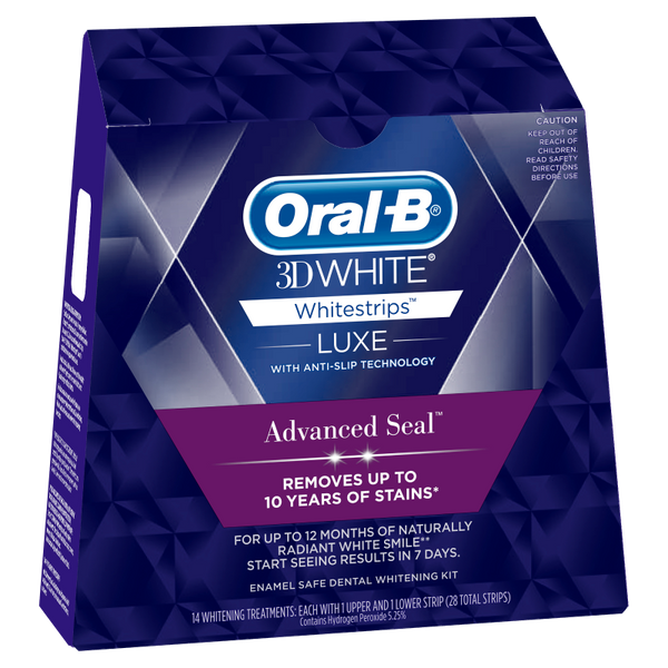 Oral-B 3D White Advance Seal Whitestrips 14 Treatments