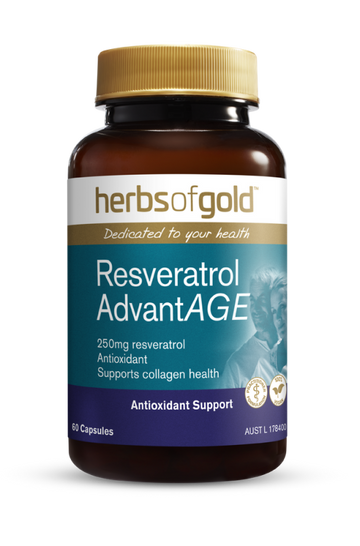 Herbs Of Gold Resveratrol Advantage 60 Vcaps