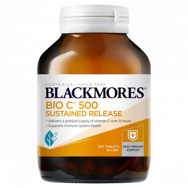 Blackmores Bio C 500mg Sustained Release 200 Tablets