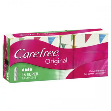 Carefree Tampons Super 16