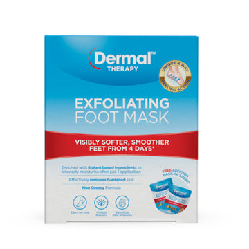 Dermal Therapy Exfoliating Foot Mask 1 Pair