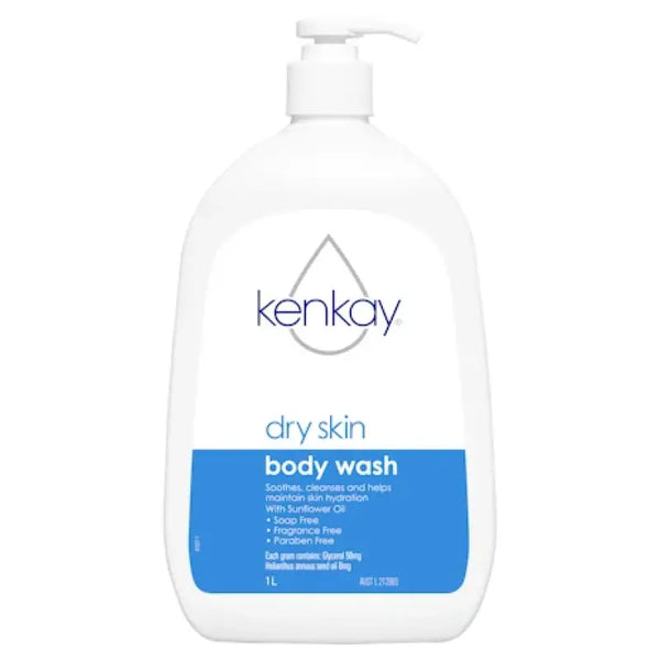 Kenkay Dry Skin Body Wash Pump 1 Litre