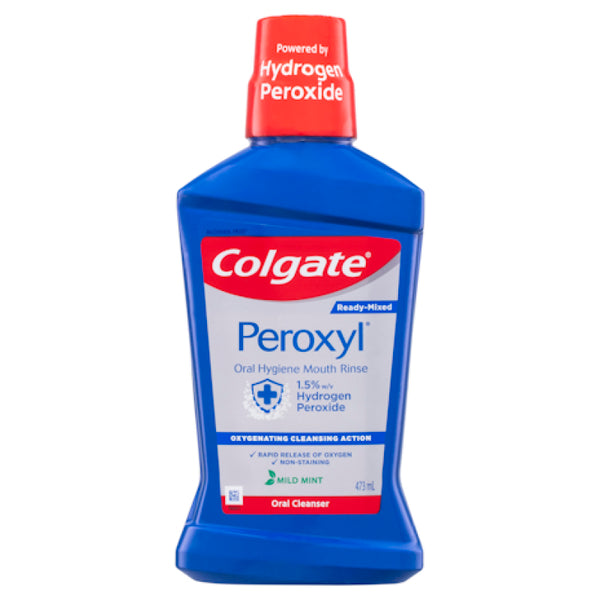 Colgate Peroxyl Rinse Alcohol Free 473 ml