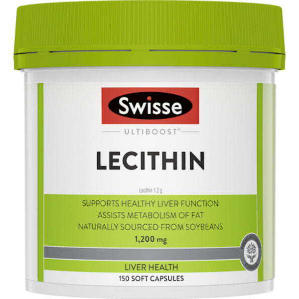 Swisse Ultiboost Lecithin 1200mg 150 Capsules