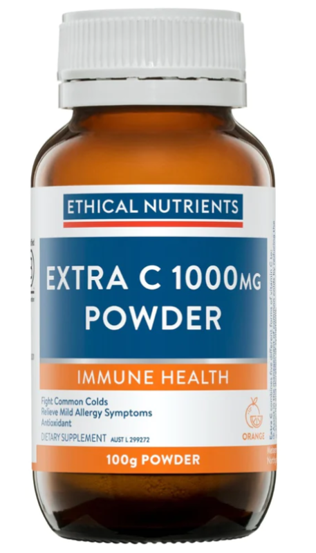 Ethical Nutrients Extra C Powder Orange 100g