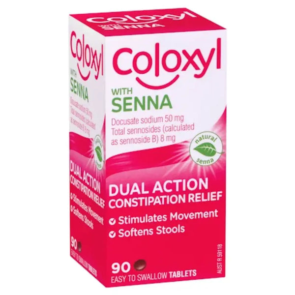 Coloxyl With Senna Tablets 90