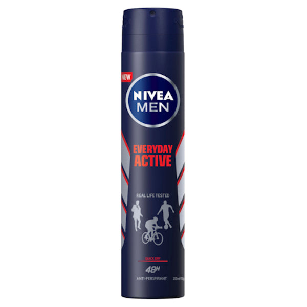 Nivea Deodorant Aerosol Men Everyday Active 250ml