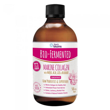 Henry Blooms Bio-Fermented Marine Collagen 500ml