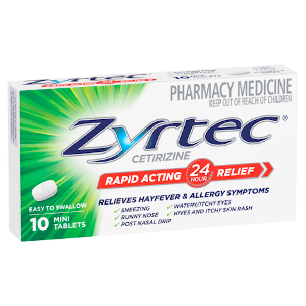 Zyrtec 10mg Tablets 10