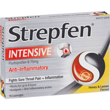 Strepfen Intensive Lozenges Honey and Lemon 16 Pack