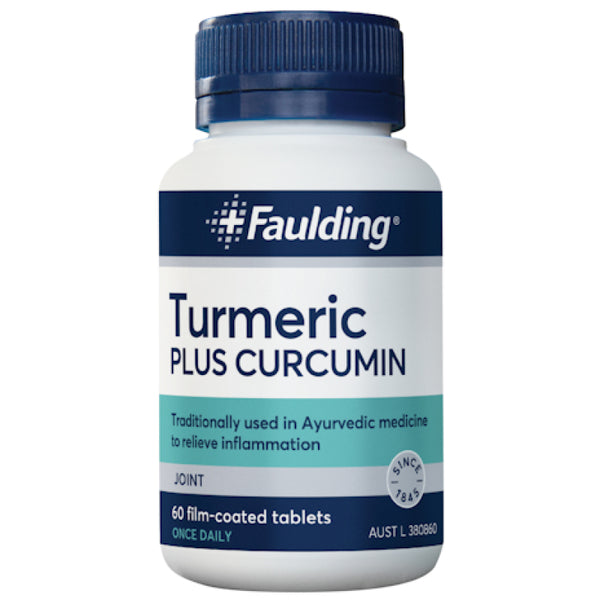 Faulding Turmeric Curcumin Once a Day 60 Tablets