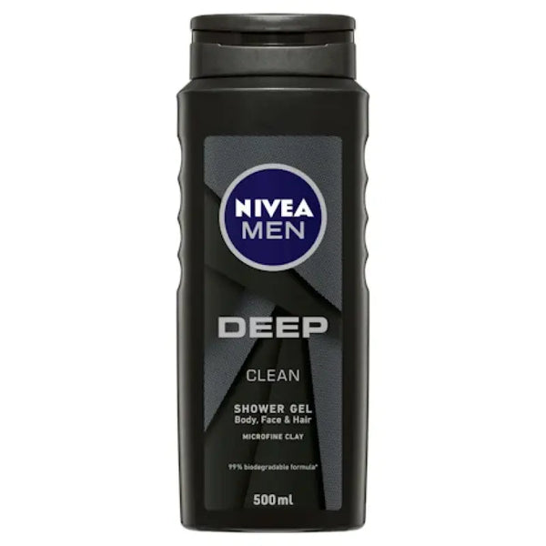 Nivea for Men Deep Shower Gel 500ml