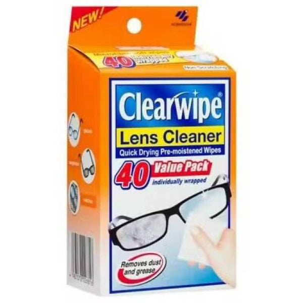 Clearwipe Lens Cleaner 40 Pack