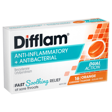 Difflam Lozenges Orange 16