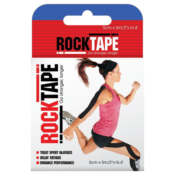 RockTape Kinesiology Tape - Navy Blue 5cm x 5m