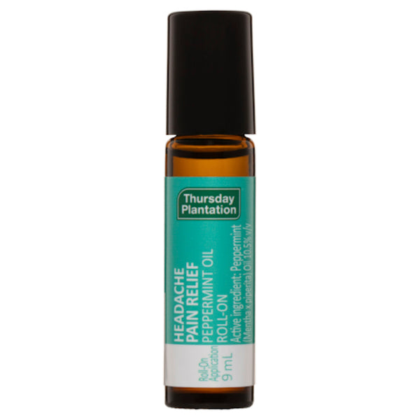 Thursday Plantation Peppermint Headache Pain Relief Roll On 9ml