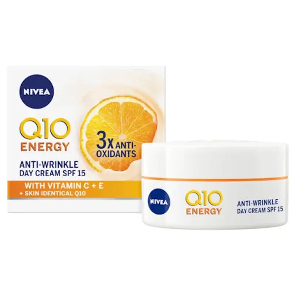 Nivea Q10 plus Anti-Wrinkle Energising Day Cream SPF 15 50mL