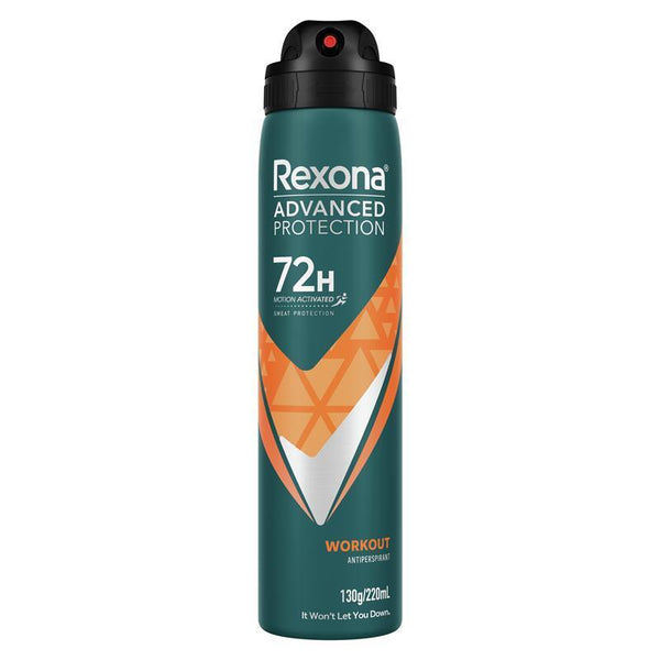 Rexona Men Advanced Protection Workout Antiperspirant Deodorant 220 ml