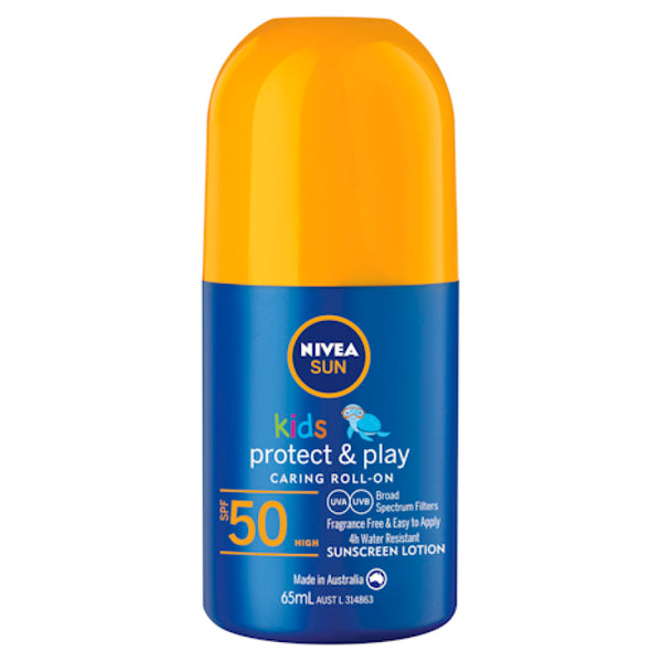 Nivea Sun Kids Protect & Play SPF50 Sunscreen Roll On 65ml