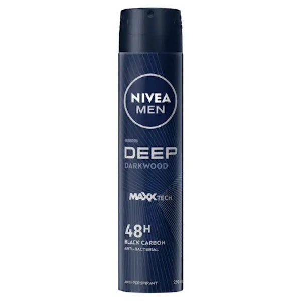 Nivea Men Deep Aerosol Deodorant 250ml