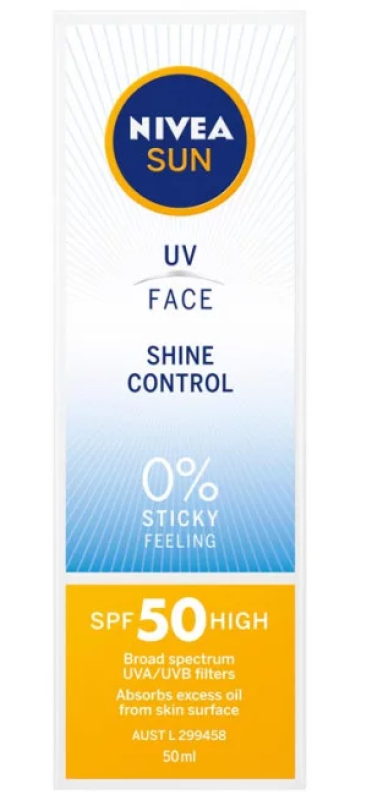 Nivea Sun UV Face Shine Control SPF 50 50ml