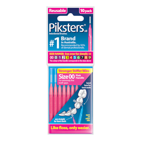 Piksters Size 00 10 Pack