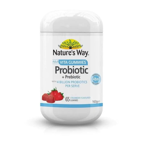Nature’s Way Adult Vita Gummies Probiotic + Prebiotic 65 Gummies