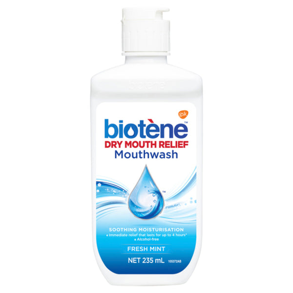 Biotene Antibacterial Dry Mouth Mouthwash 235mL