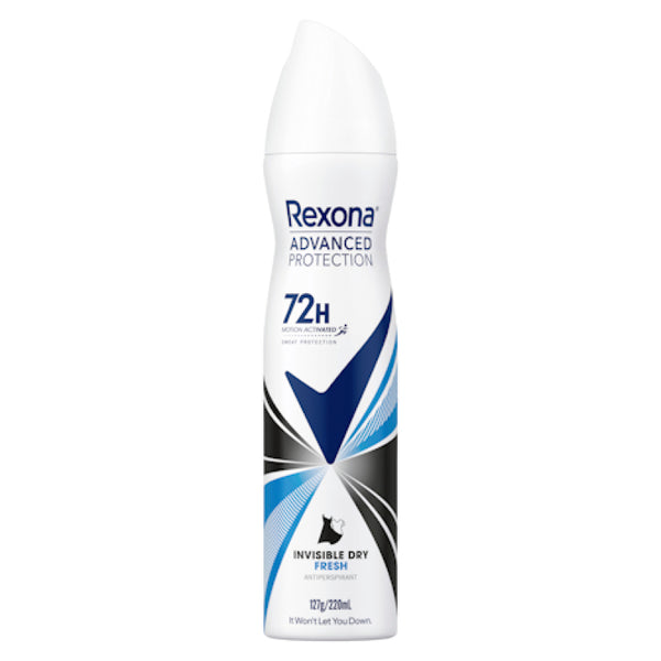 Rexona for Women Antiperspirant Advanced Invisible Fresh 220ml