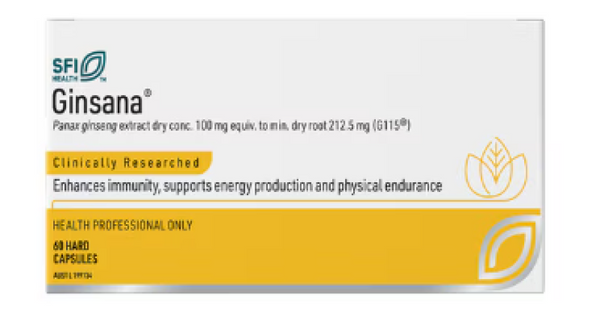 SFI Health Ginsana 60 Capsules