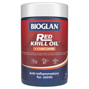 Bioglan Red Krill Oil Plus Curcumin 60