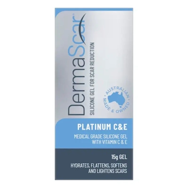 DermaScar Platinum Vit C & Vit E Gel 15g