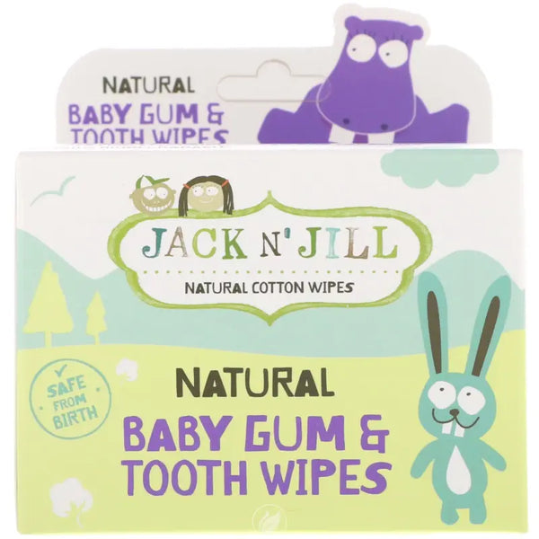 Jack N' Jill Baby Gum And Tooth Wipes 25 Pack