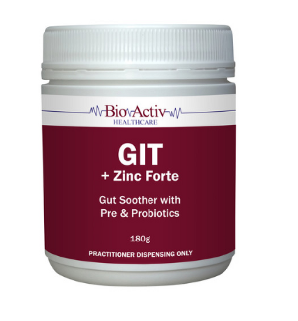 BioActiv Healthcare GIT + Zinc Forte 180g