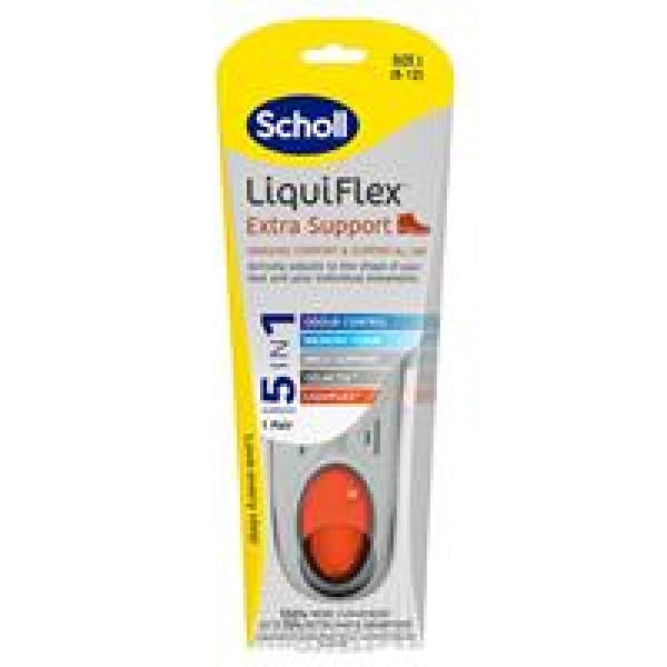 Scholl Liqui Flex Extra Support Insoles Large