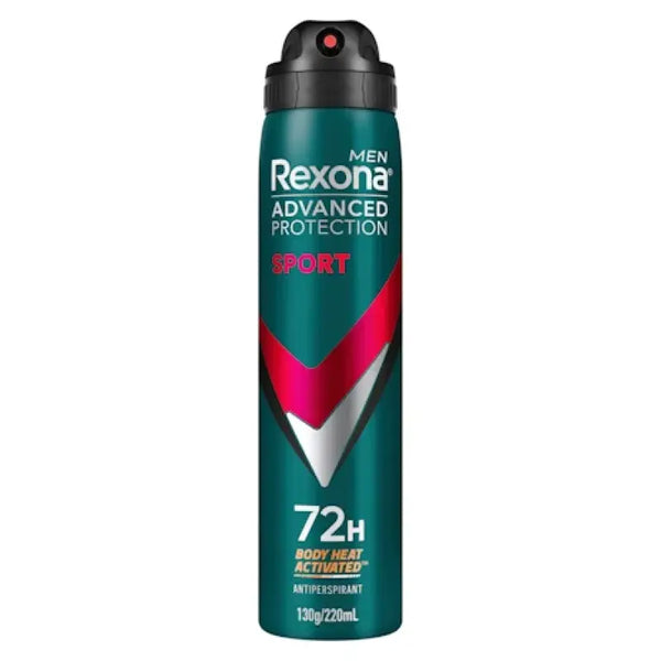 Rexona Men Advanced Protection Sport Antiperspirant Deodorant Spray 220 ml