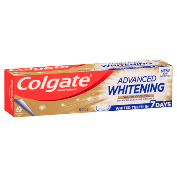 Colgate Toothpaste Advanced Whitening Tartar 115g