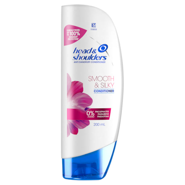 Head & Shoulders Smooth & Silky Anti-Dandruff Conditioner 200mL