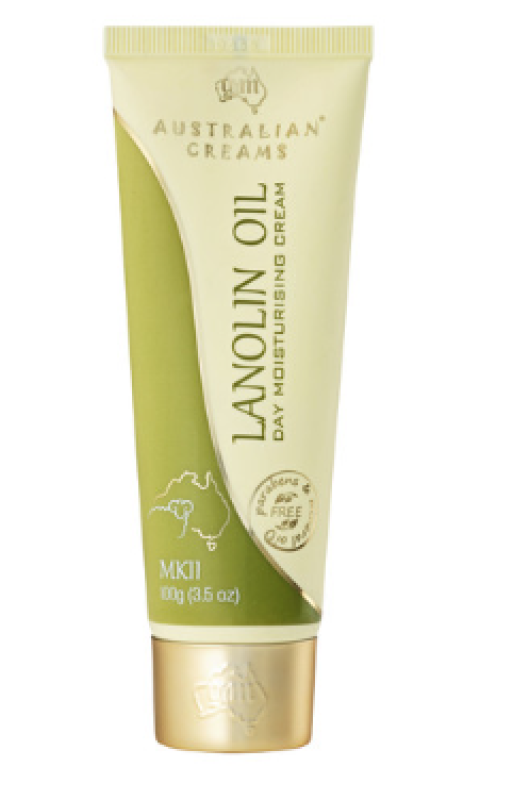 Australian Creams MkII Lanolin Oil Day Moisturising Cream with Vitamin E 100g