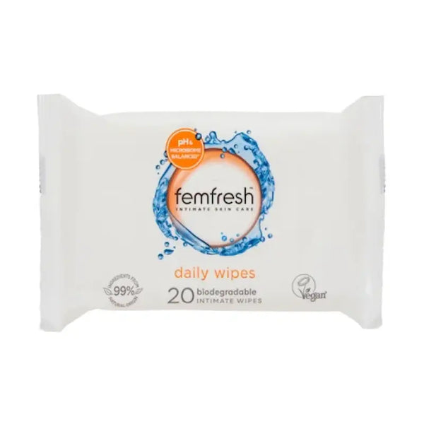 Femfresh Feminine Wipes 20