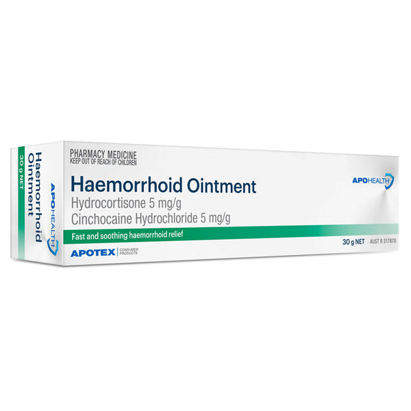 APOHealth Haemorrhoid Ointment Tube 30g