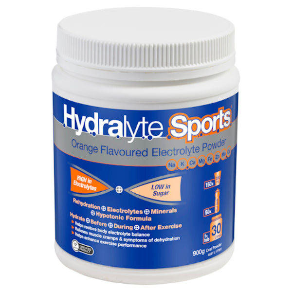 Hydralyte Sports Orange Powder 900g