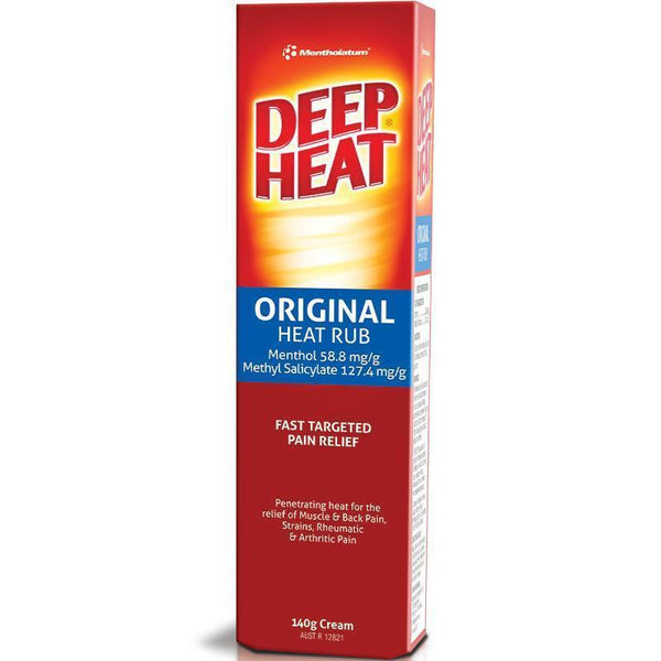 Deep Heat Original Heat Rub 140g